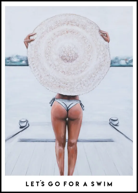 Sofort Bestellen Let’s go for a Swim Poster