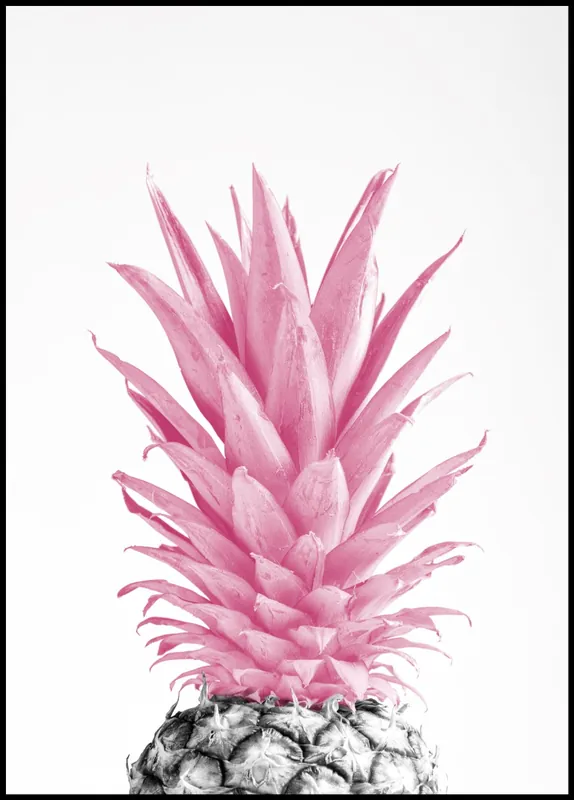 Markenware Pineapple Pink nr. 1 Poster