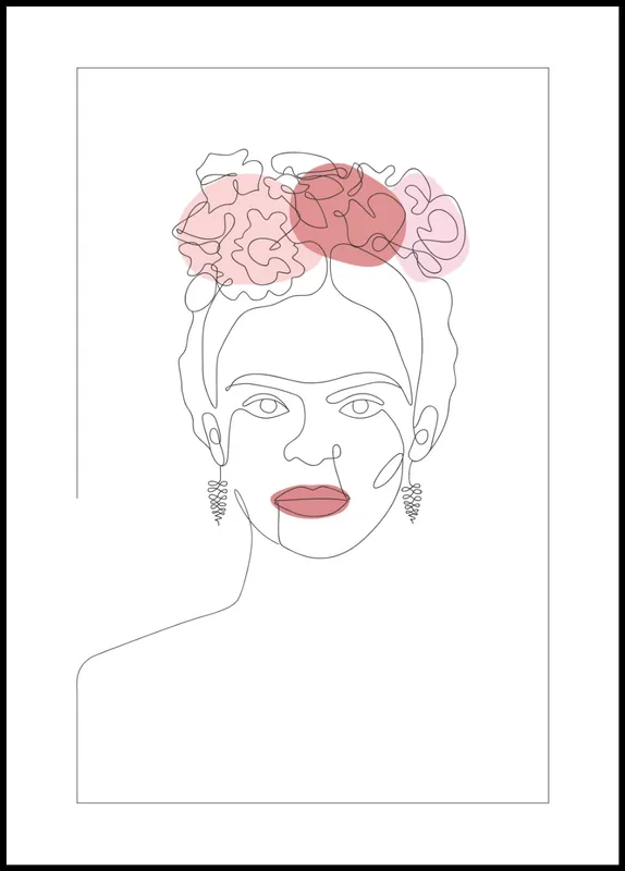 Frida Poster by Sanny Lundgren Sale