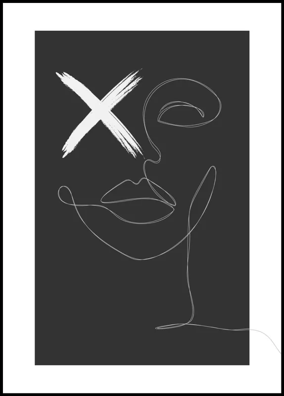 Cross I Poster by Sanny Lundgren Top-Angebot