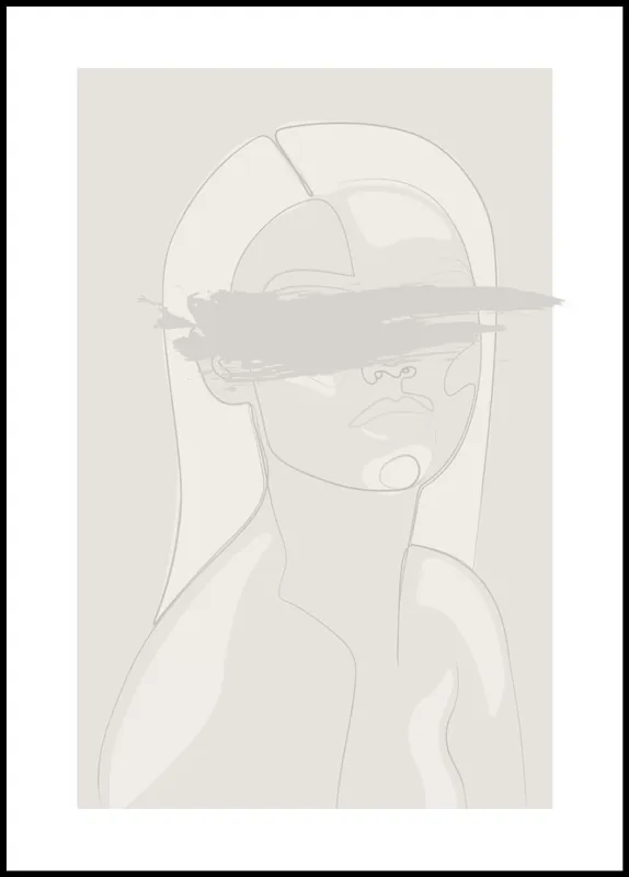 Blur Poster by Sanny Lundgren Schneller Versand