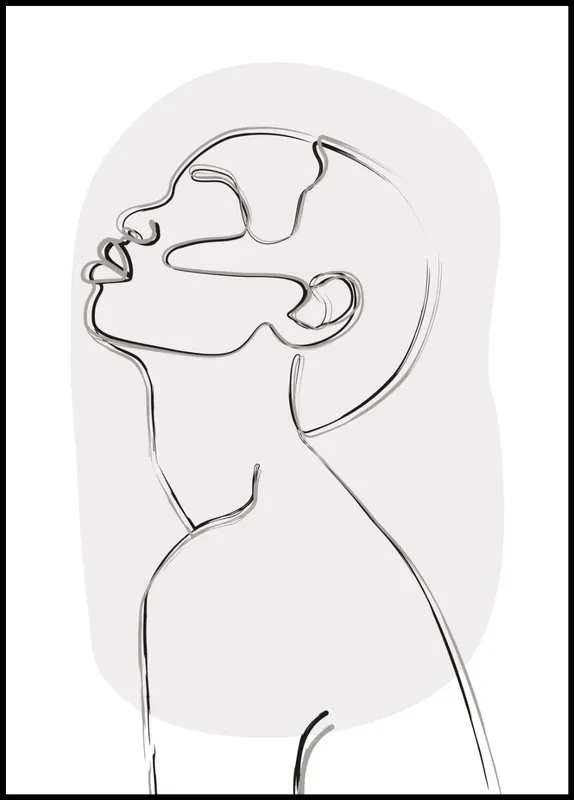 Bend Poster by Sanny Lundgren Saisonangebot