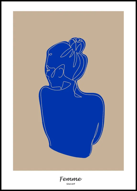 Markenprodukt Femme Poster by Linnea Nygren