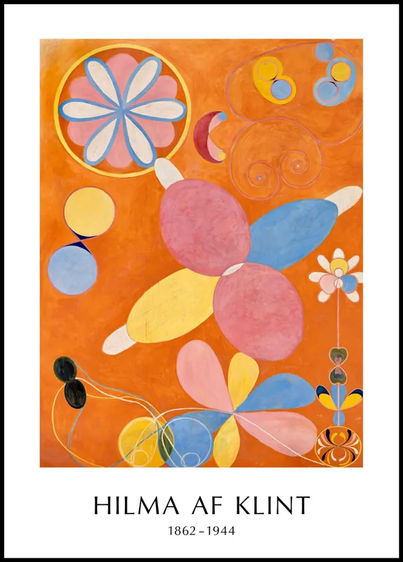 Garantierte Lieferung The Ten Largest No. 4 Youth Design Poster by Hilma af Klint