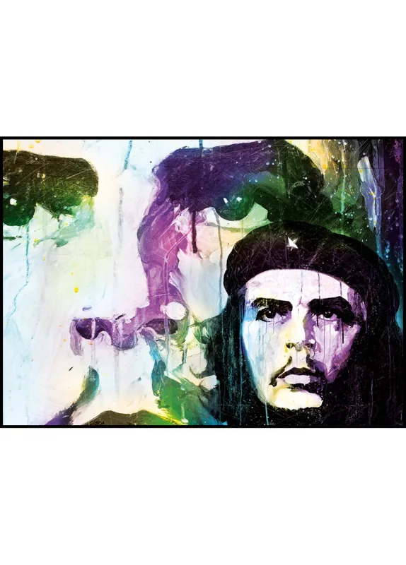 Kostenfreie Lieferung Che Guevara Zoomed Out Poster by Didier Chastan