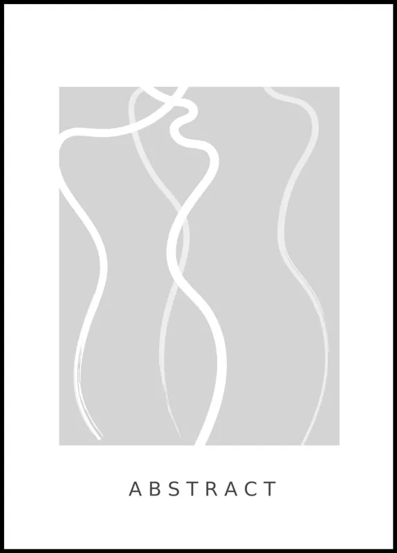 Top-Angebot Abstract Figures No. 2 Poster by Linnea Nygren