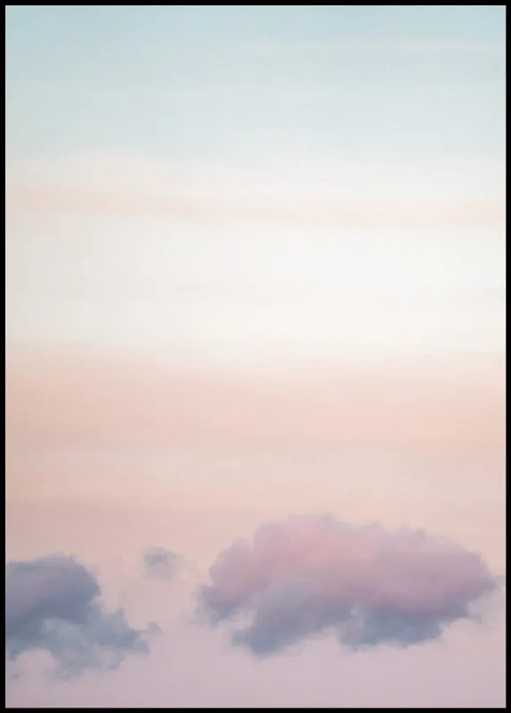 Neu Pastel Sky Poster