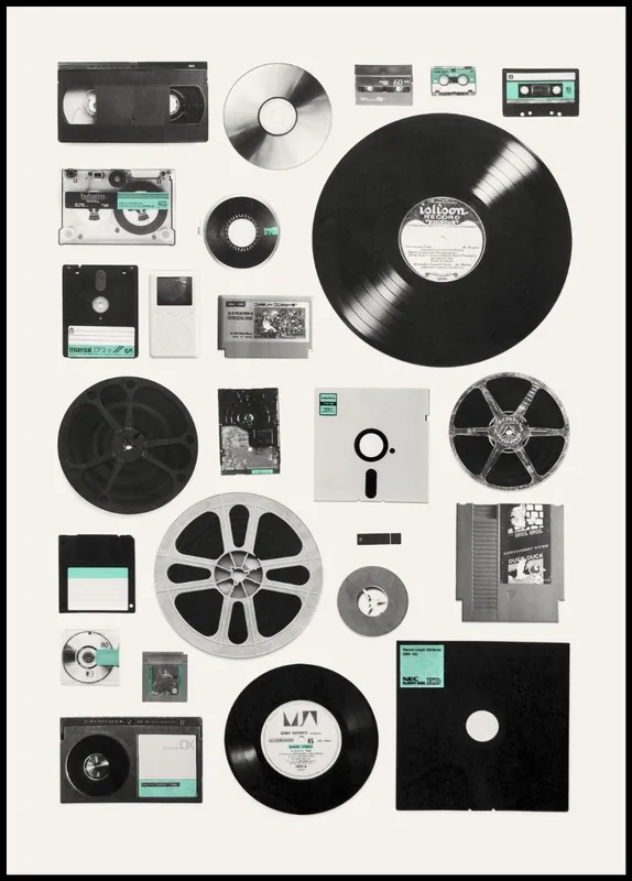 Neu Data-UNI Poster by Florent Bodart