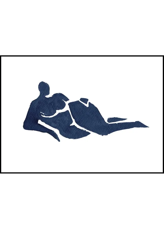 Saisonangebot Woman nr. 1 Poster by Mike Koubou