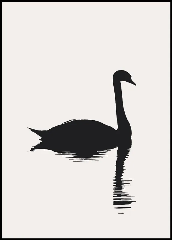 The Swan no. 2 Poster Ausverkauf