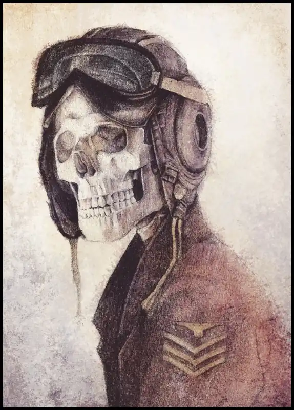 Famous After Death Poster nr. 3 by Mike Koubou Preiswert