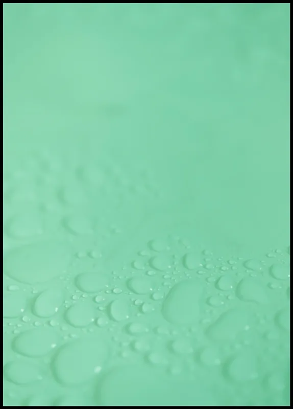 Must-Have Green Drops Poster