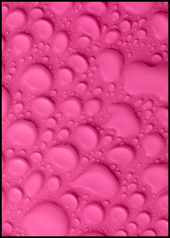Pink Drops Poster Günstig
