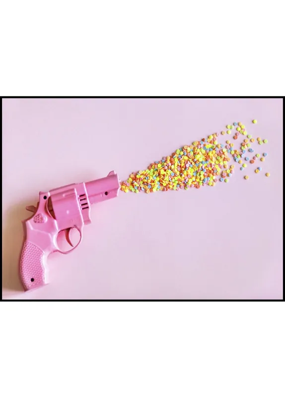 Plastic Toy Gun Poster Kostenfreie Lieferung
