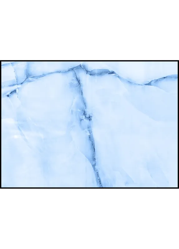 Sichere Zahlung Blue Marble Poster