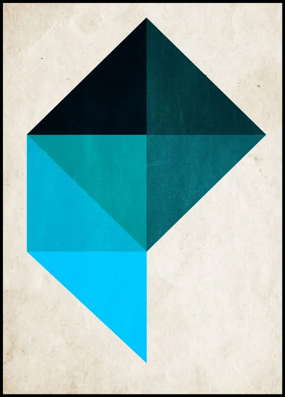 Heißes Angebot Trapez No.5 Poster by Kubistika