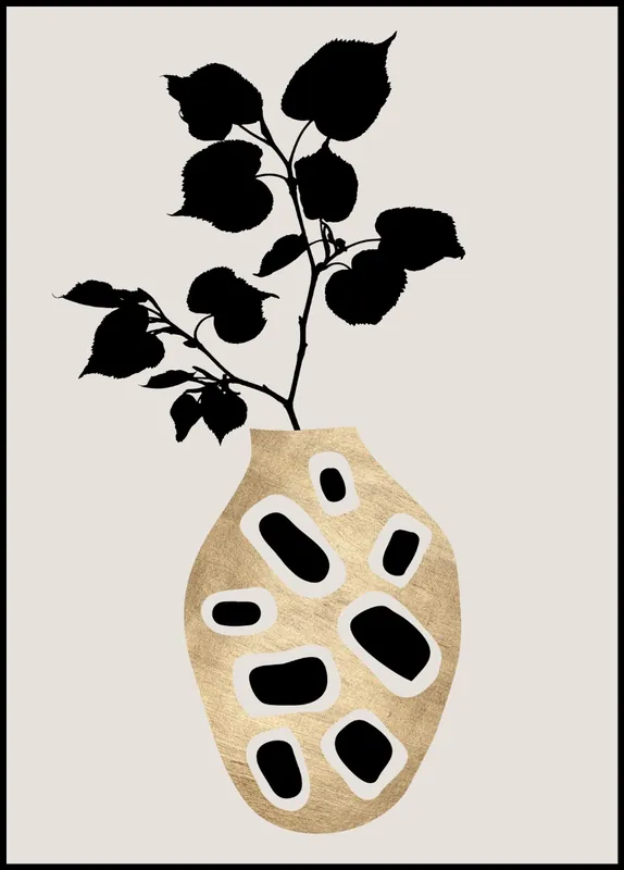 Botanical Stillife Poster by Kubistika Solange Der Vorrat Reicht