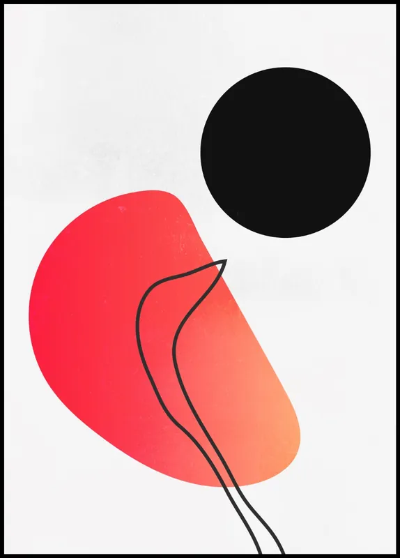 Abstracta No.3 Poster by Kubistika Sichere Zahlung