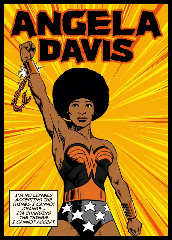Angela Davis Poster by David Redon Bestpreis