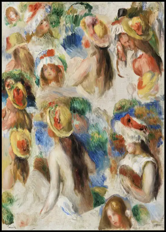 Top-Preis Study of Heads Poster