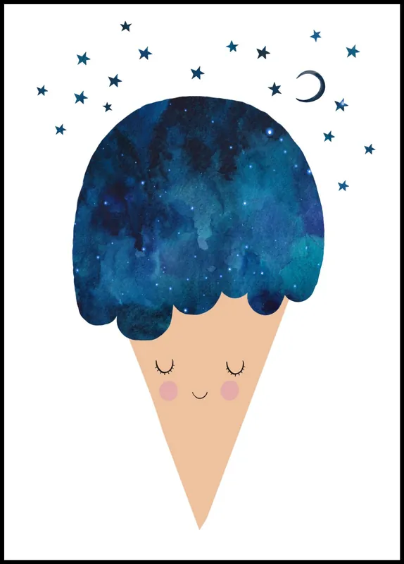 Bestpreis Sleep Well Poster by treechild