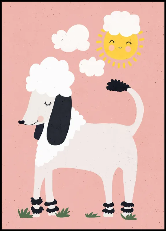 Geprüft Poodle Poster by treechild