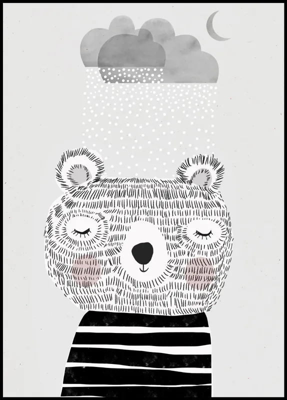 I Love Snow Poster by treechild Super-Preis