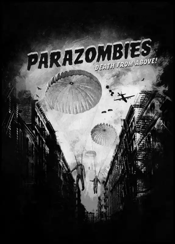 Parazombies Poster by Florent Bodart Kostenfreie Lieferung