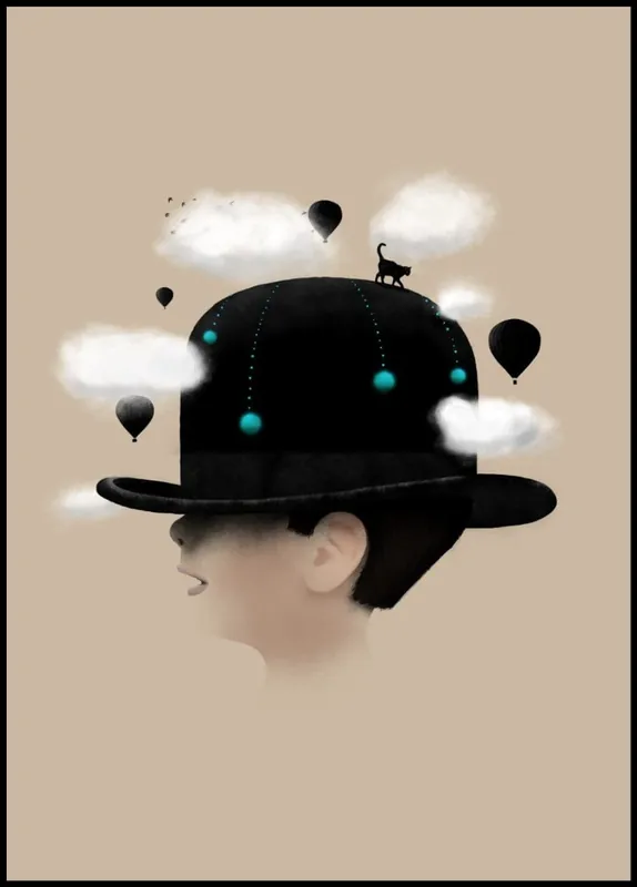 Dreaming Poster by Florent Bodart Preiswert