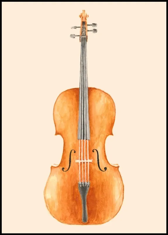 Bestpreis Cello Poster by Florent Bodart