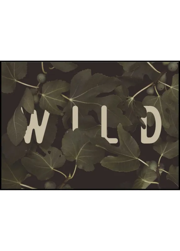 Wild Main Poster by Florent Bodart Aktuell