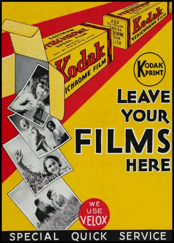 Preisknaller Old Kodak Commercial Poster