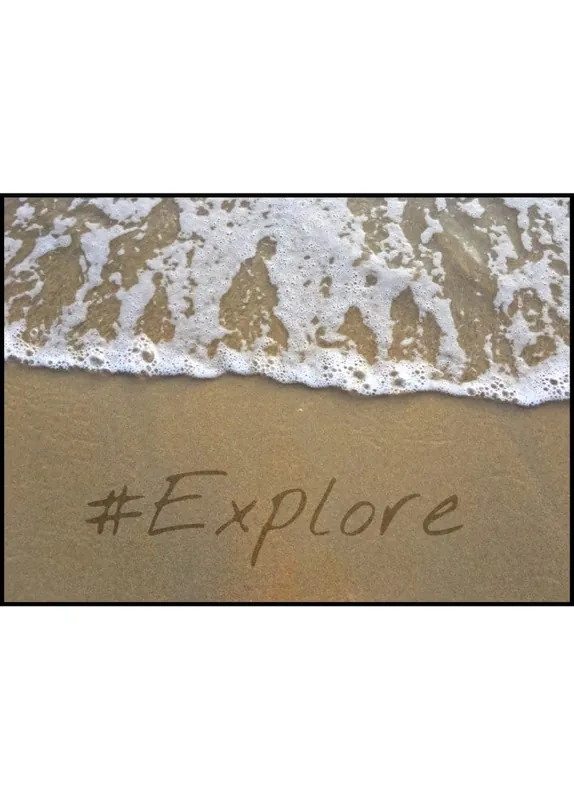 Highlight Lifestyle Vacation Explore Word Poster