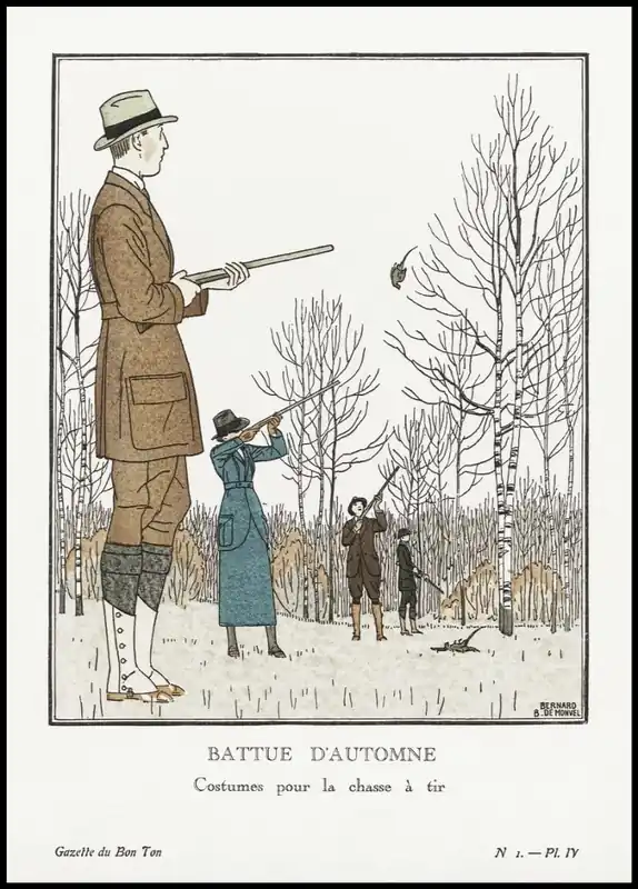 Battue d’automne Poster Sale
