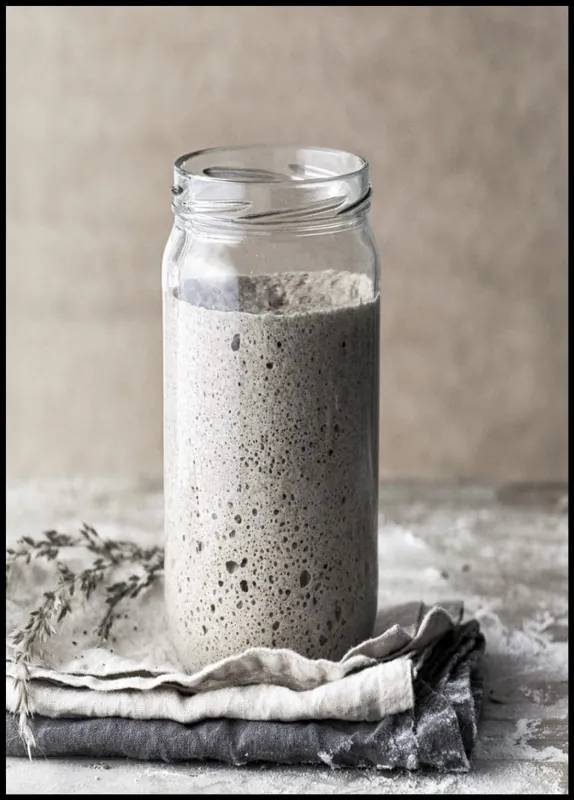 Gratis Versand Leaven in a Glass Jar Poster