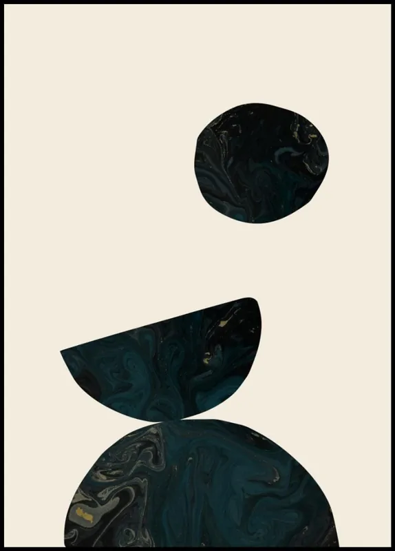 Abstract Collage 06 Poster Billig