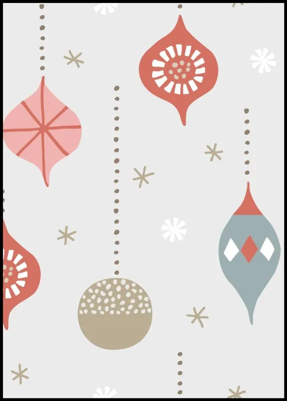 Solange Der Vorrat Reicht Scandinavian Winter Illustrations Set no.15 Poster