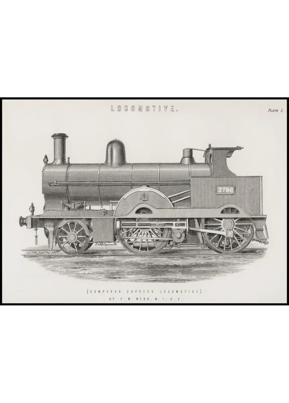 Preisreduziert The Locomotive Poster