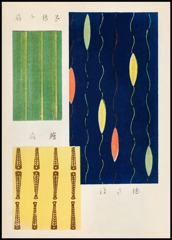 Ausverkauf Japanese Vintage Woodblock Poster no.1