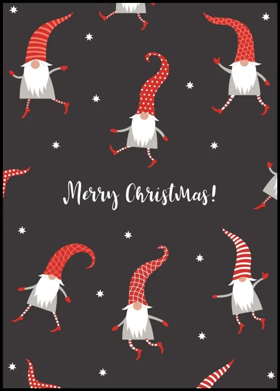 Christmas Gnomes no.6 Poster Finale Aktion