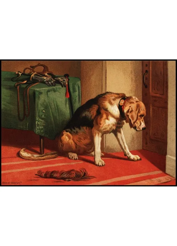 Knallerangebot Victorian Bloodhound Mastiff Poster