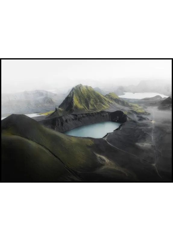 Sonderangebot Icelandic Lake Poster