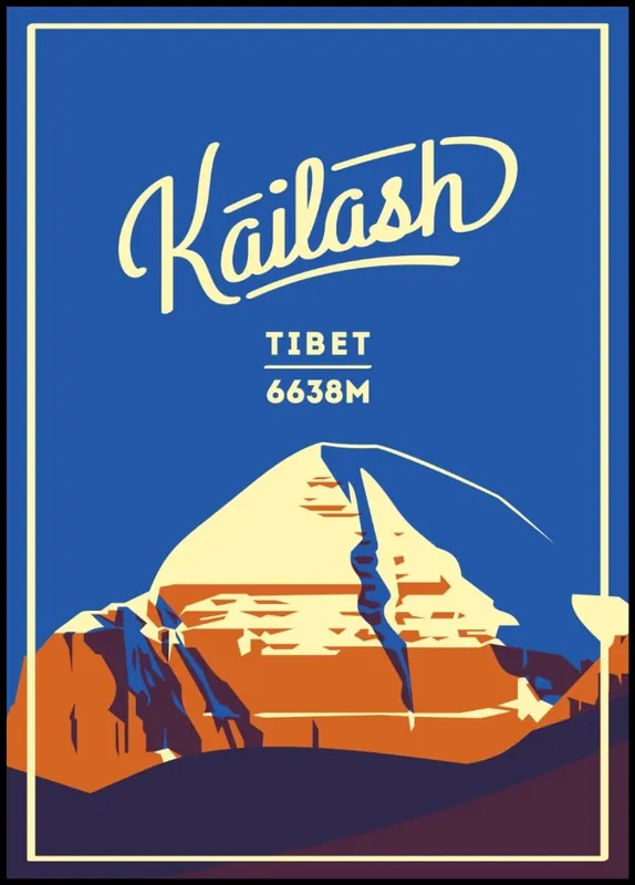 Online Kaufen Kailash Mountain Poster nr.3