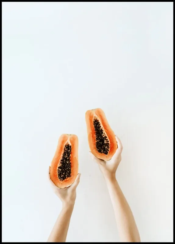Two Papayas Poster Top-Preis