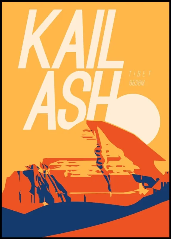 Aktuell Kailash Mountain Poster nr.2