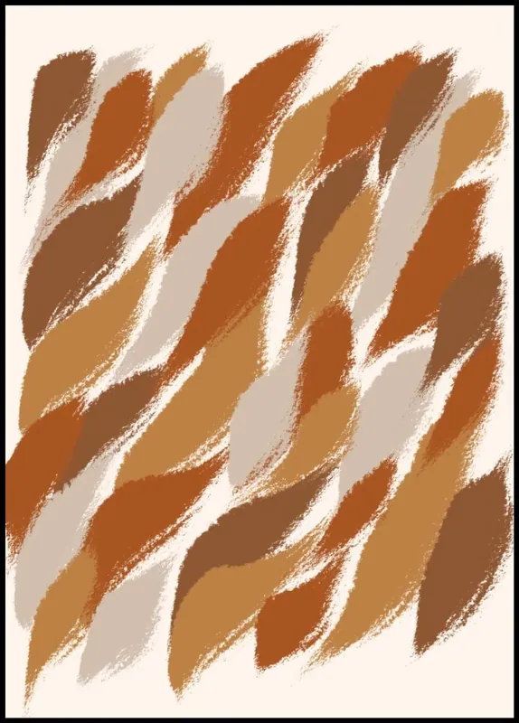 Heißes Angebot Earthy Colors Abstract Poster nr.11