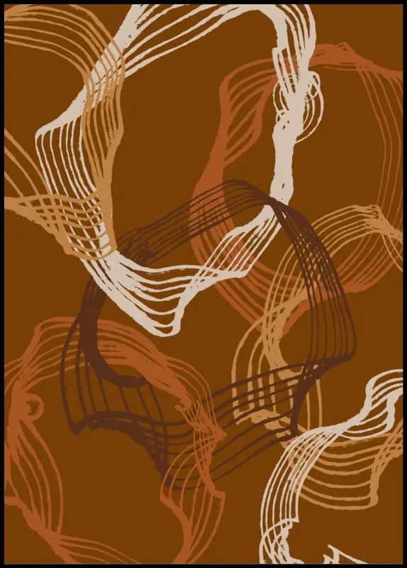Top-Angebot Earthy Colors Abstract Poster nr.9
