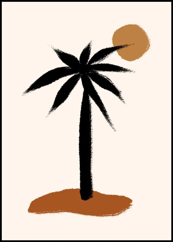 Bestpreis Earthy Colors Abstract Poster nr.5