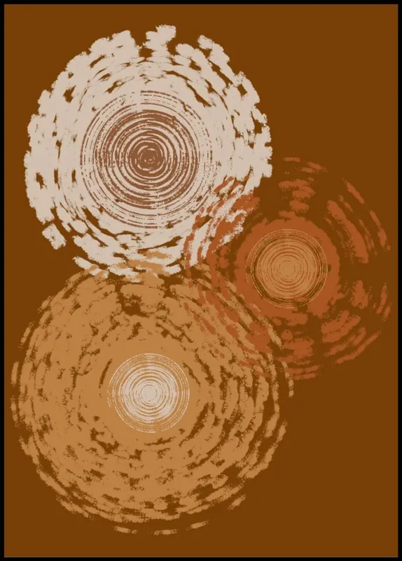 Neue Ware Earthy Colors Abstract Poster nr.24