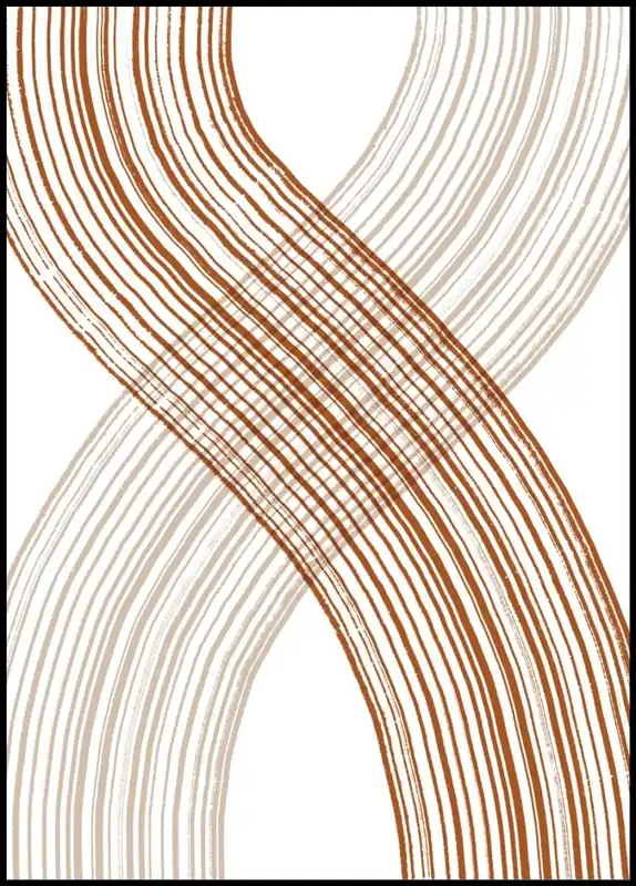 Earthy Colors Abstract Poster nr.19 Kracherpreis